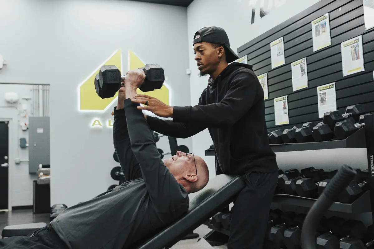 Coached small group personal training session at Alloy Personal Training South Tempe in South Tempe