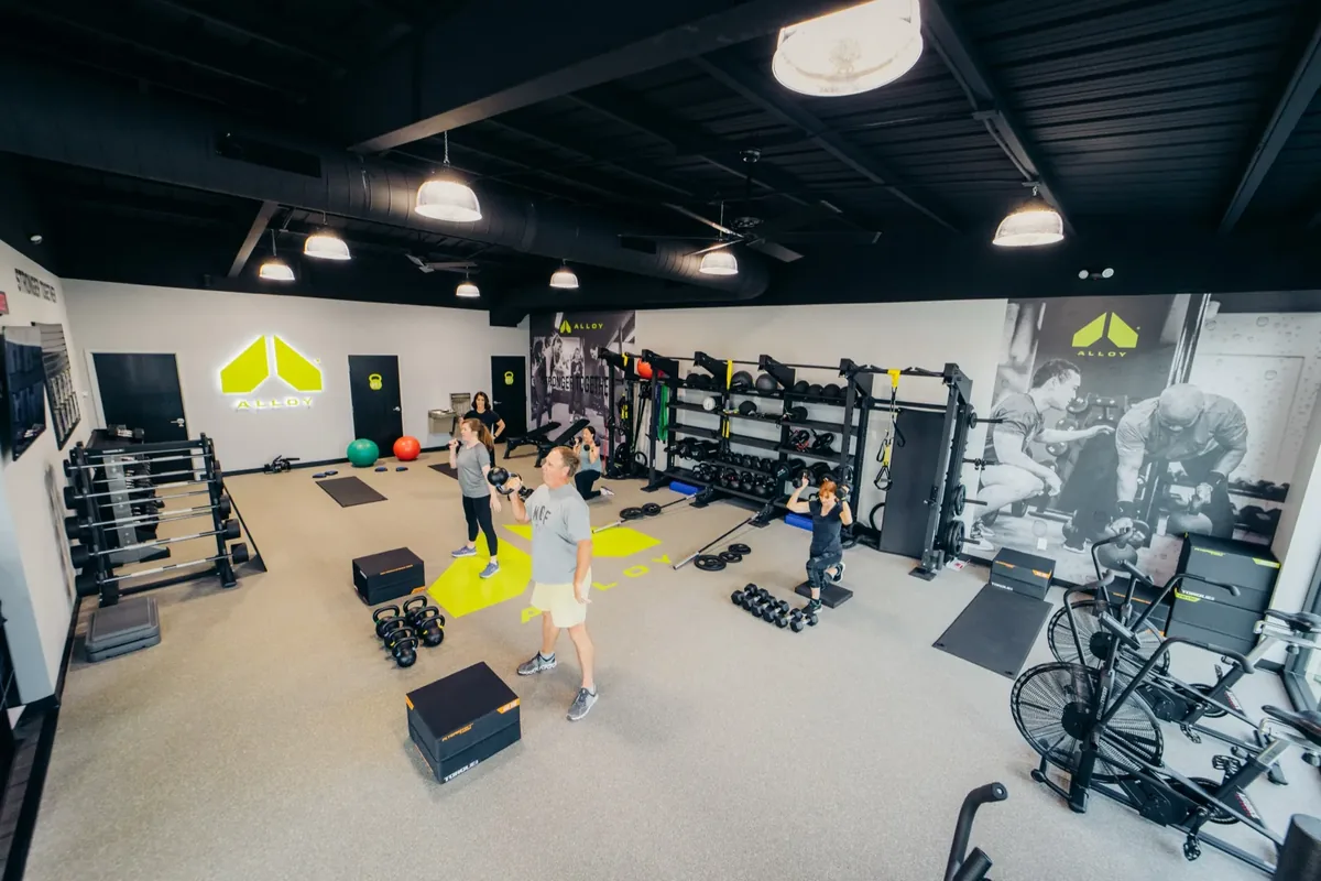 Inside the Alloy Personal Training South Tempe studio in South Tempe, AZ